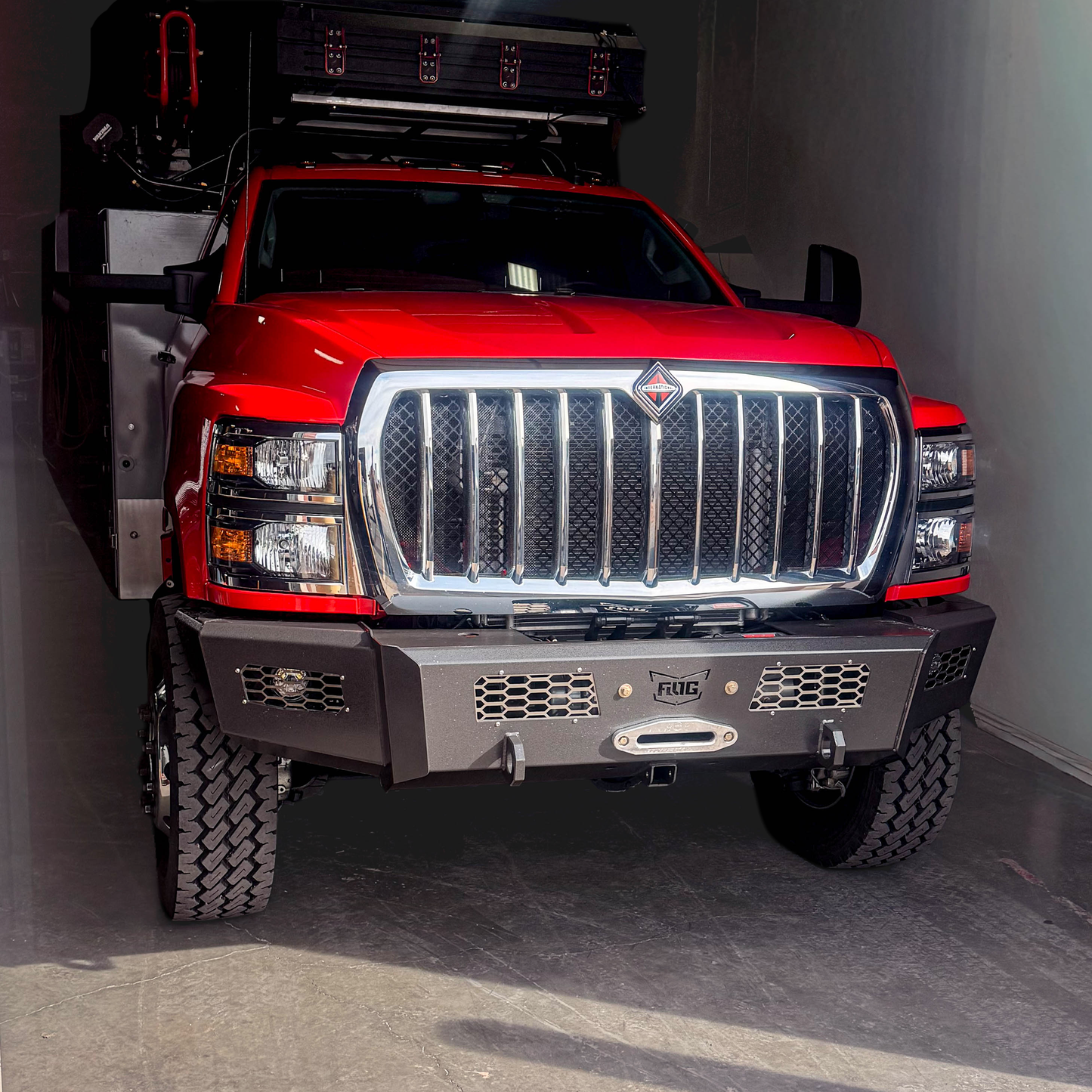 Frontier Series 2019+ Chevy 4500-5500 Front Bumper - Base Model