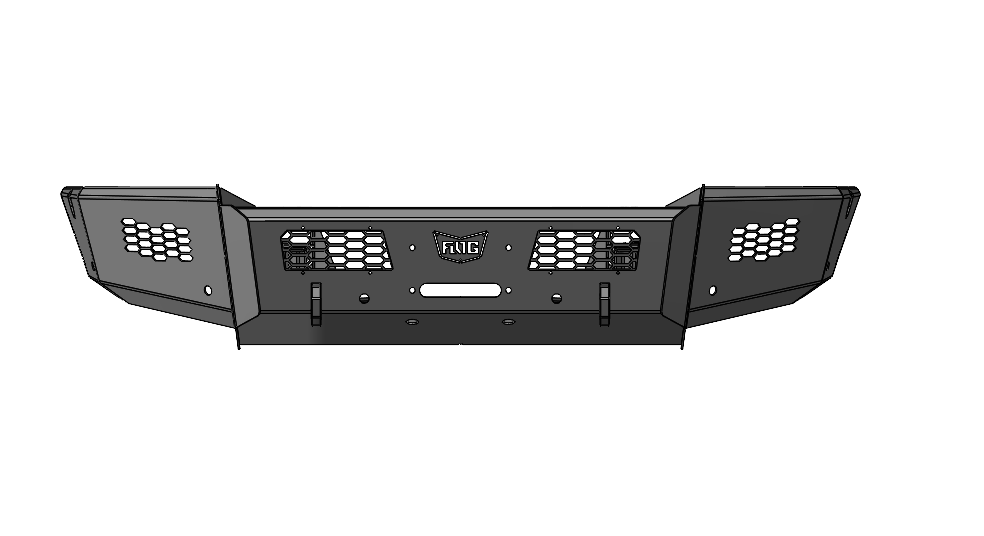 Frontier Series 2019-2024 Dodge Ram 4500/5500 Front Bumper - Base