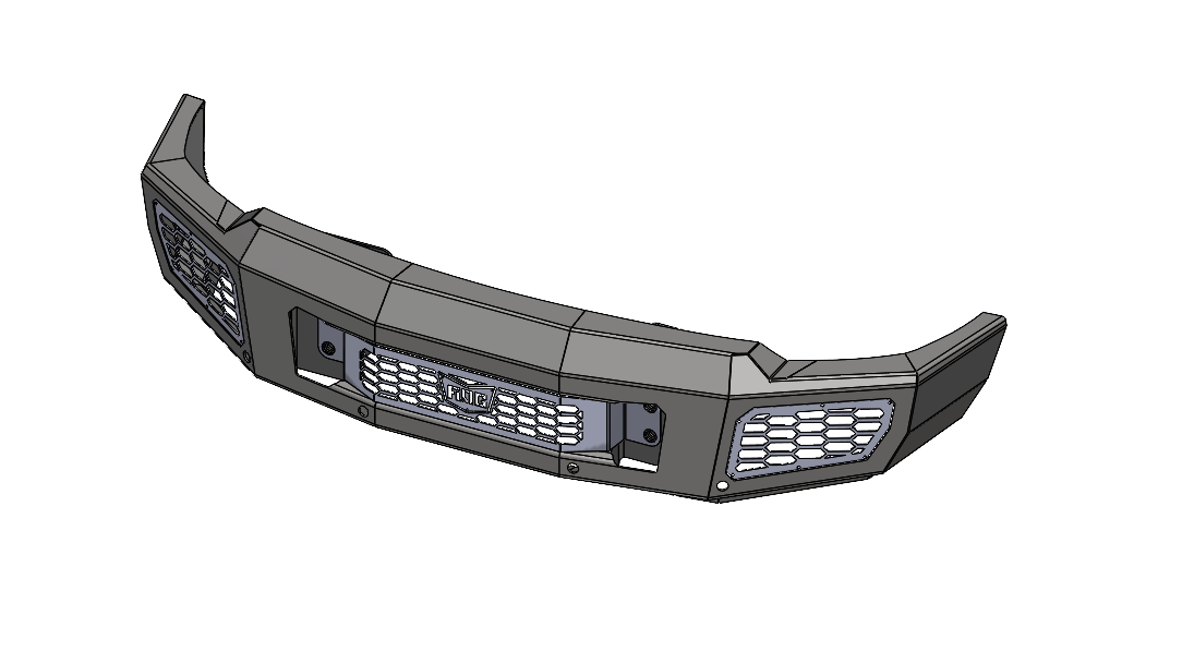 Steel Demon Series 2024+ Chevy 2500/3500 Front Bumper