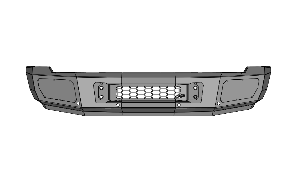 Steel Demon Series 2024+ GMC 2500/3500 Front Bumper