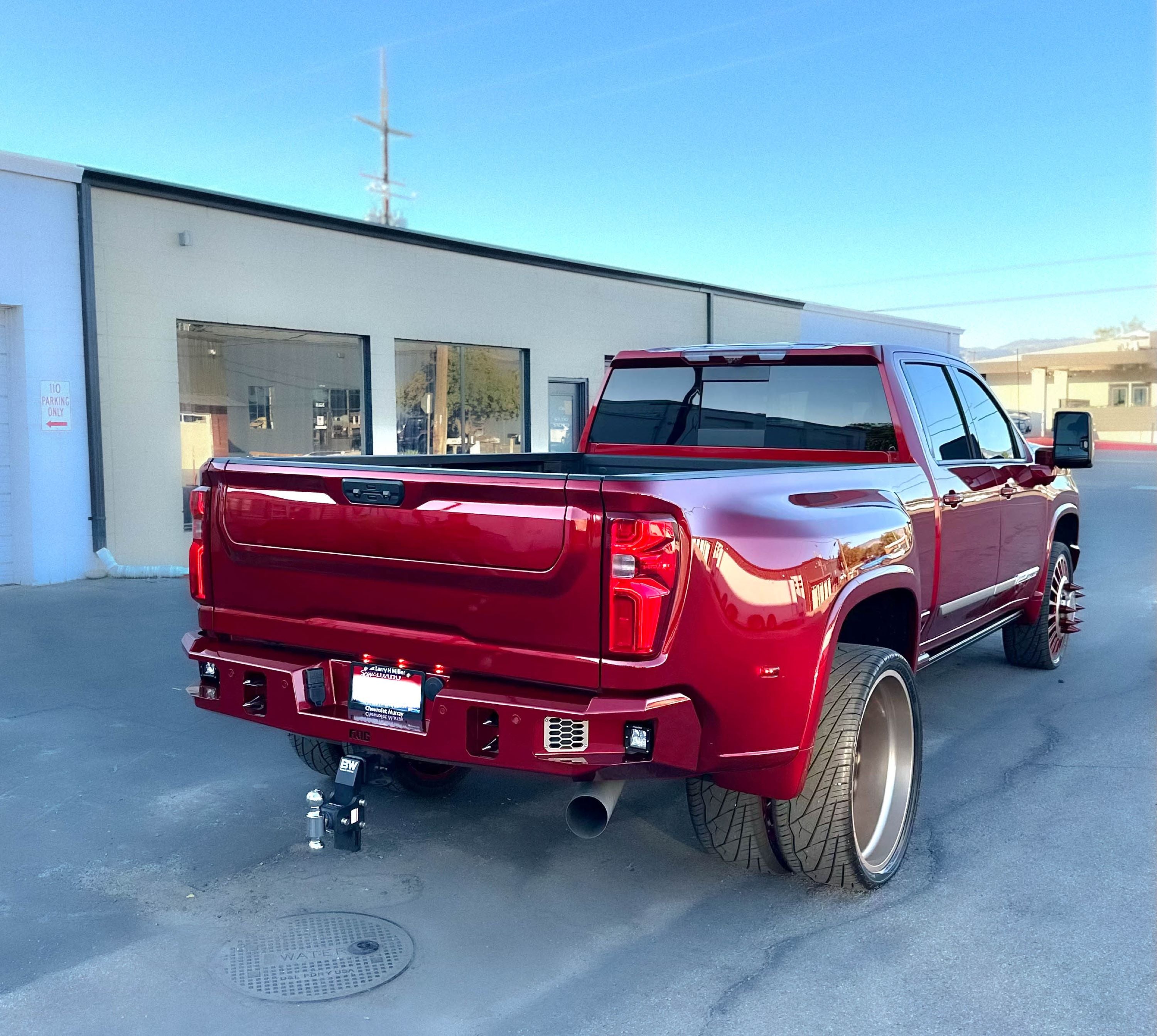 Steel Demon Series 2020-2023 GMC 2500/3500 Rear Bumper