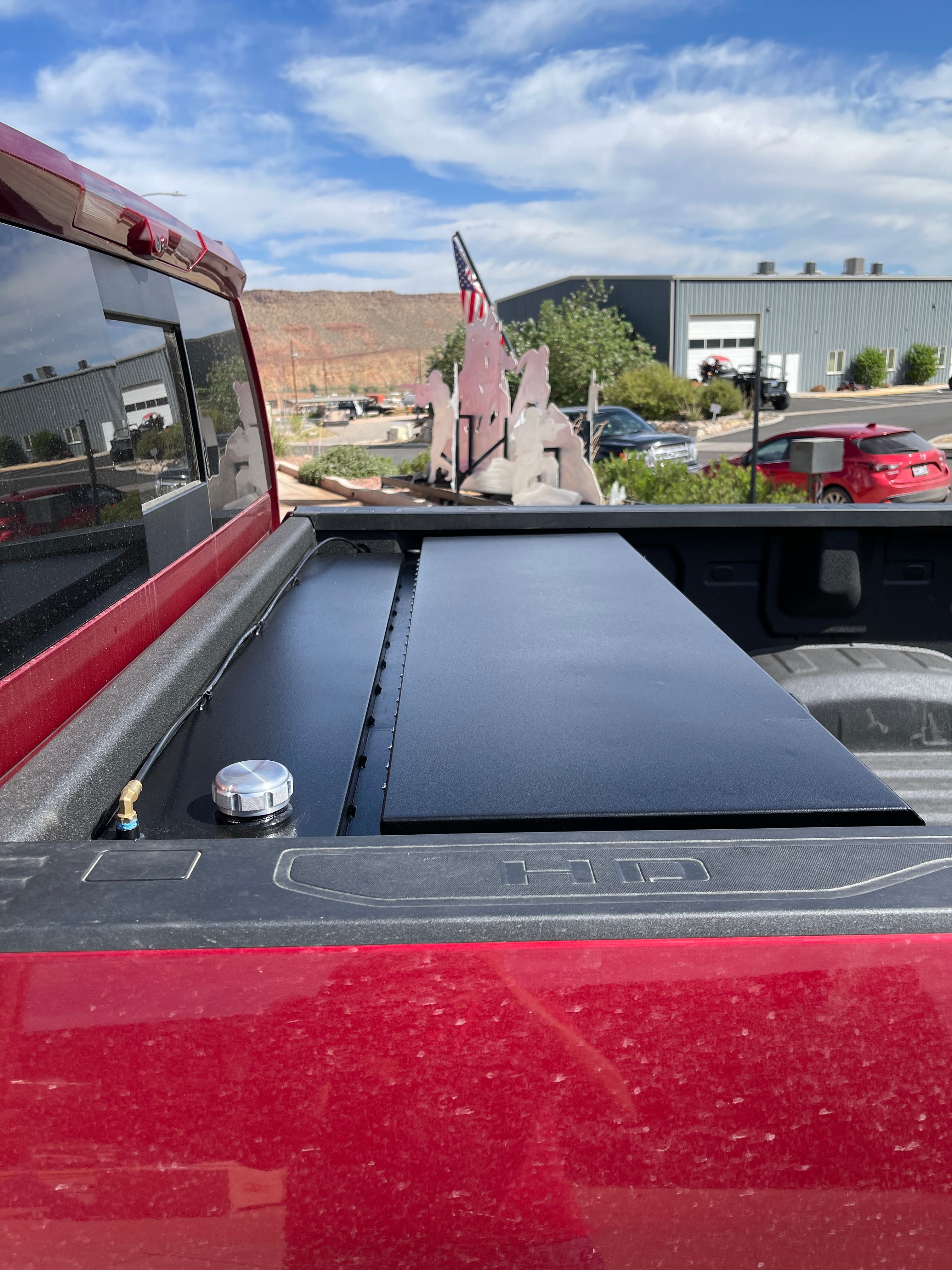 60 Gal. Single Cell Fuel Transfer Tank With Toolbox