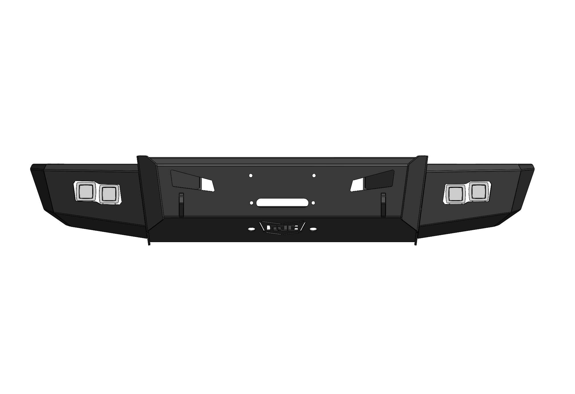 Frontier Series 2010-2018 Dodge 4500/5500 Front Bumper - Base Model
