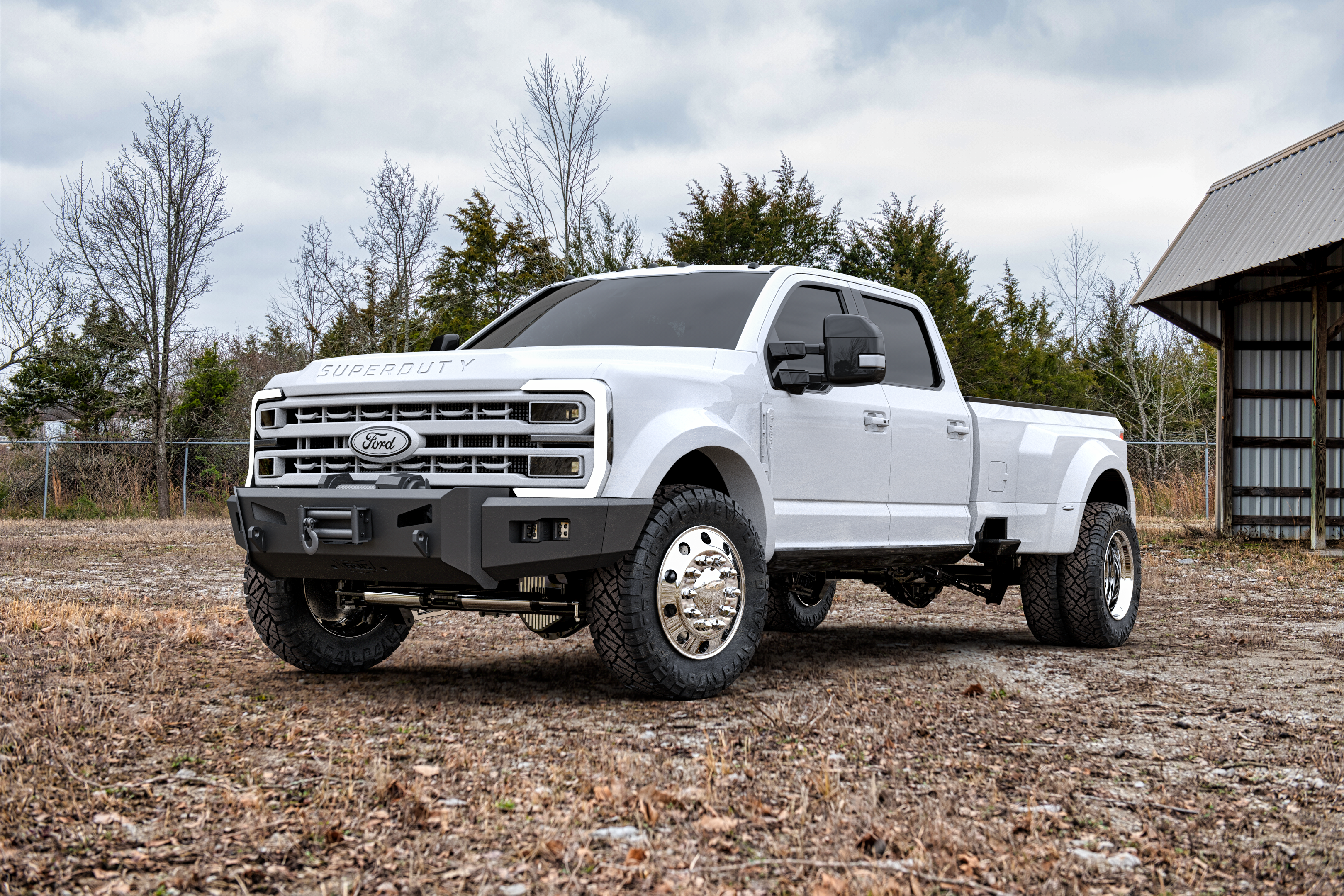Frontier Series 2023+ Ford F250/F550 Front Bumper - Base Model