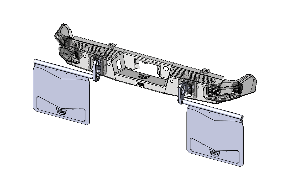 Removable Mud Punishers (Mud Flaps)