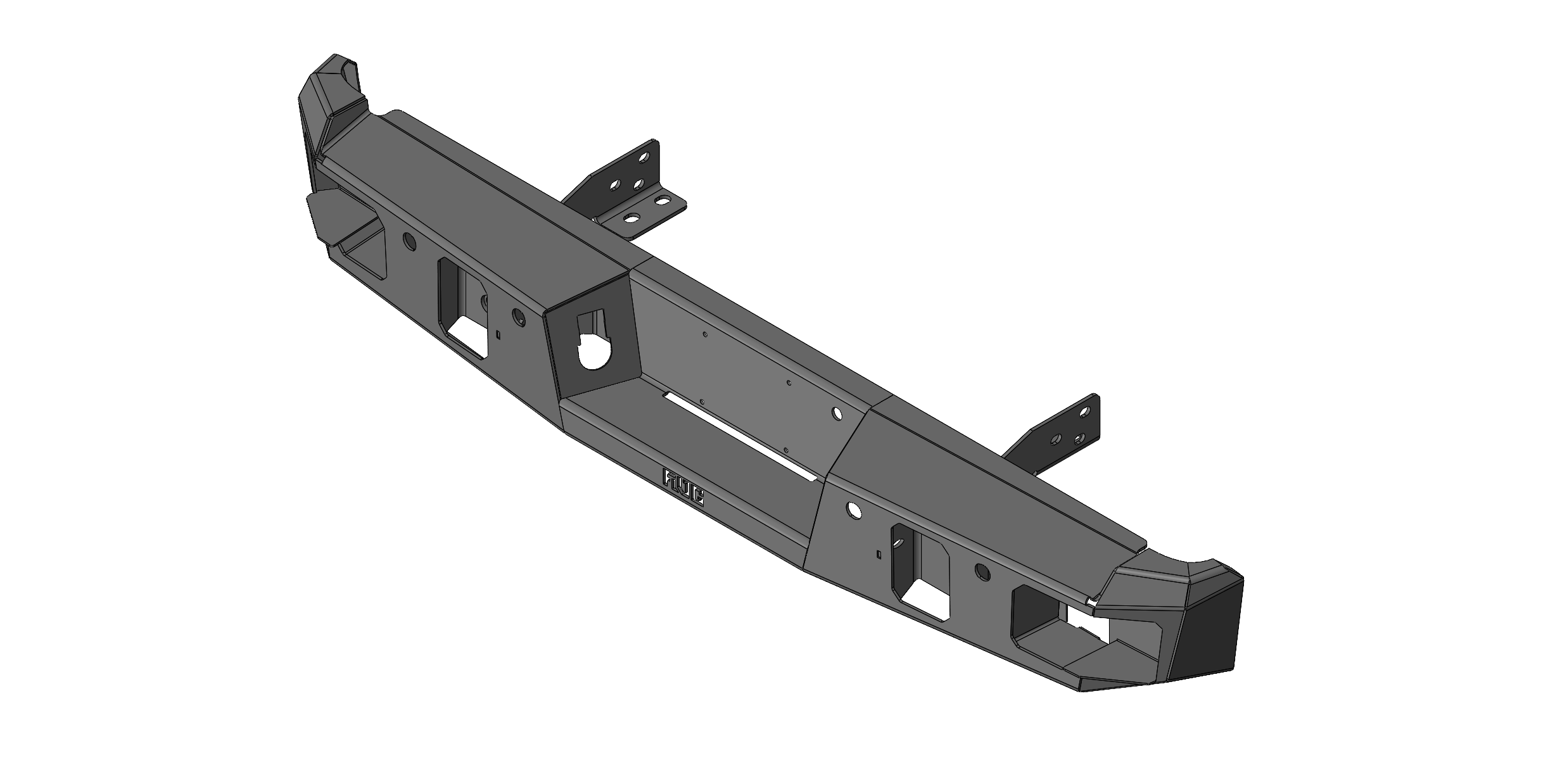 Steel Demon Series 2008-2010 Ford F-250/350 Rear Bumper