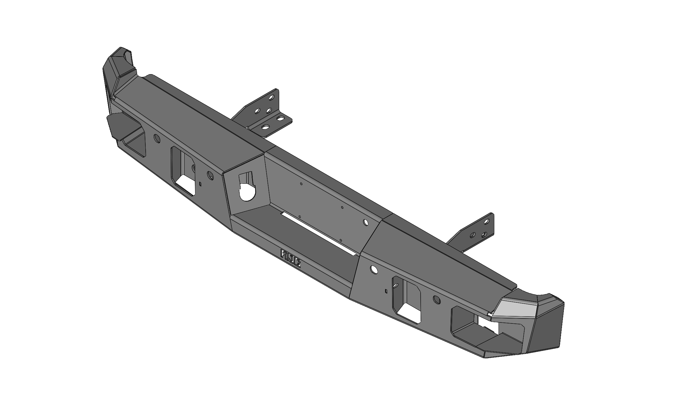 Steel Demon Series 2011-2016 Ford F-450/550 Rear Bumper
