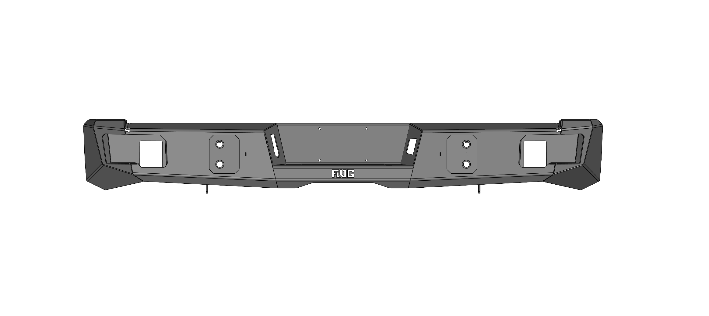 Demon Series 14-21 Toyota Tundra Rear Bumper
