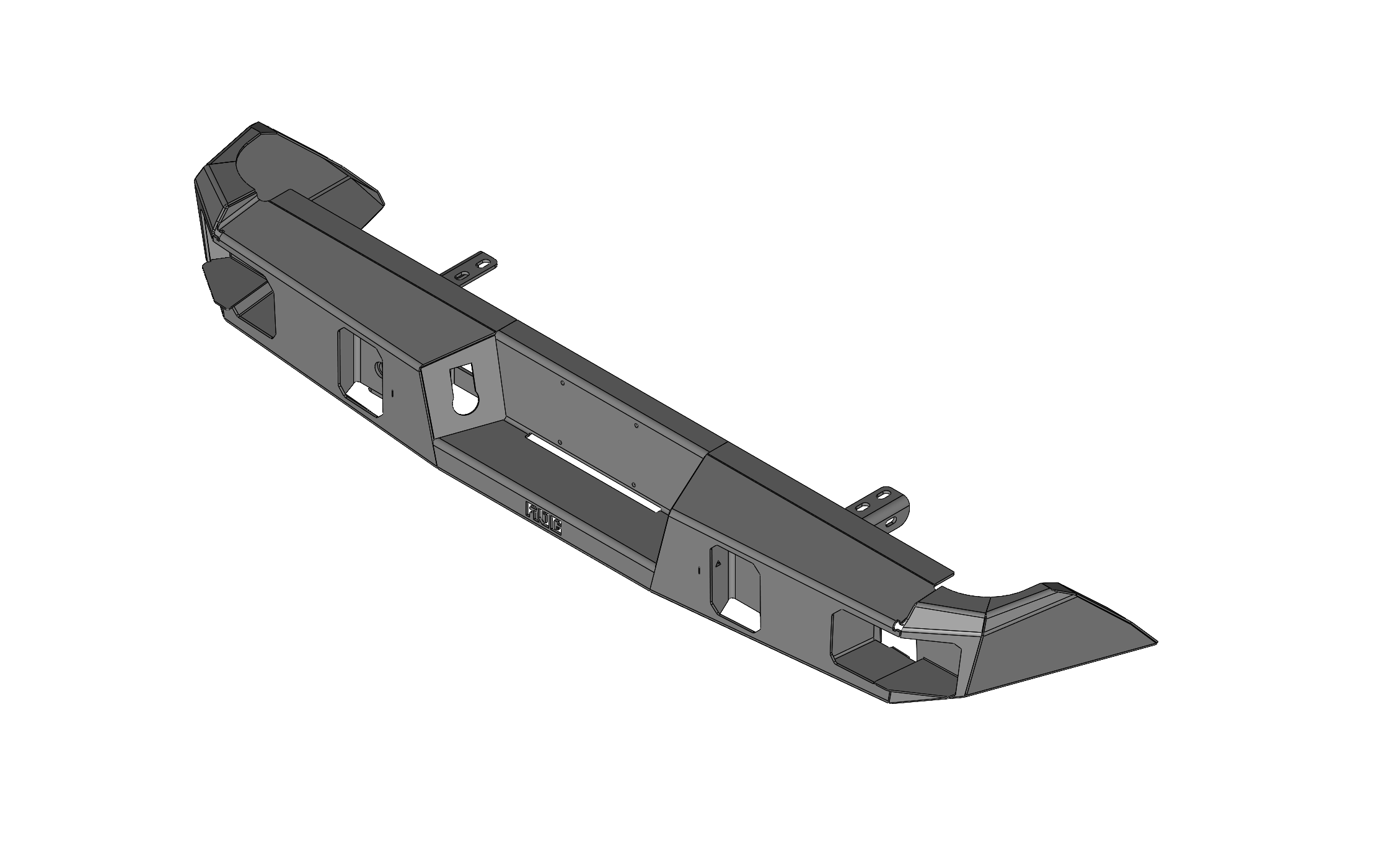 Demon Series 14-21 Toyota Tundra Rear Bumper