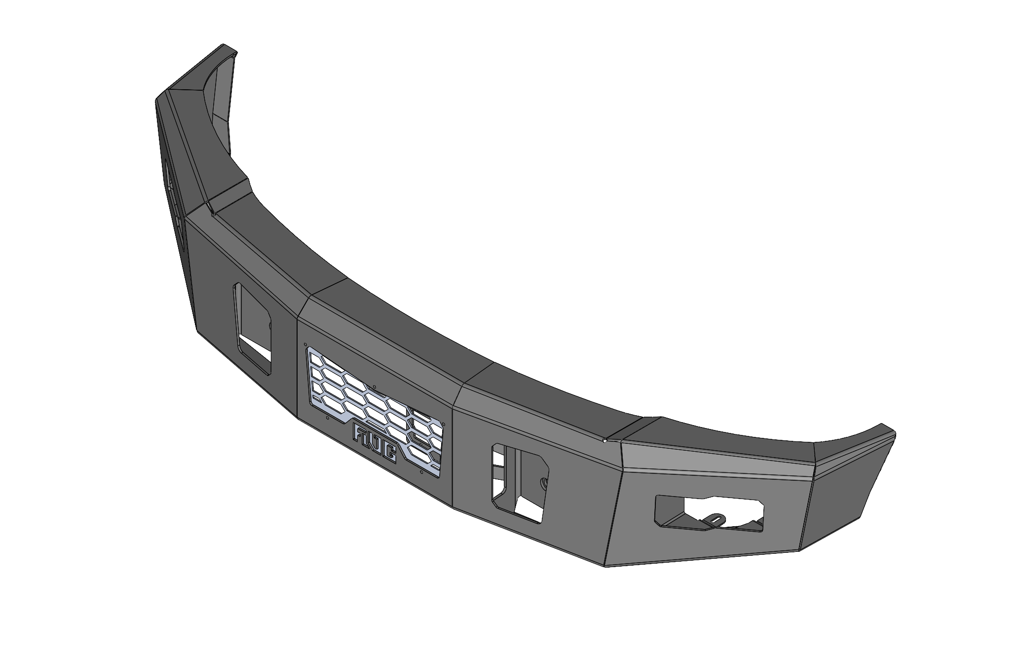 Work Demon Series 17-19 Ford F250/350 Front Bumper