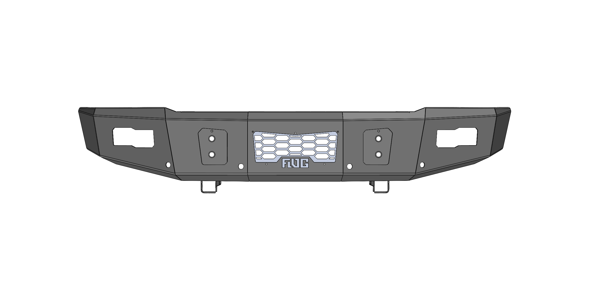 Work Demon Series 15-19 Chevy 2500/3500 Front Bumper