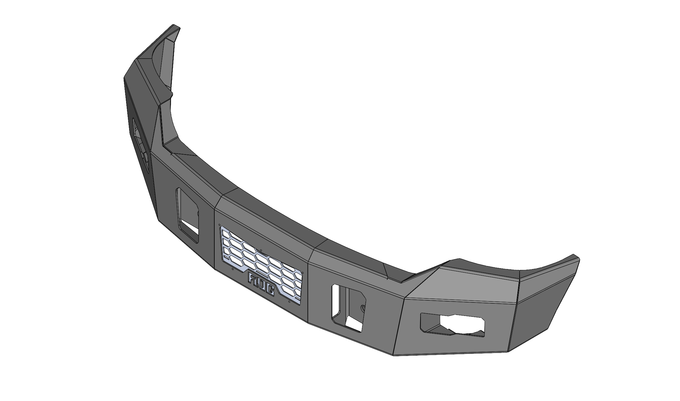Work Demon Series 11-16 Ford F250/F350 Front Bumper