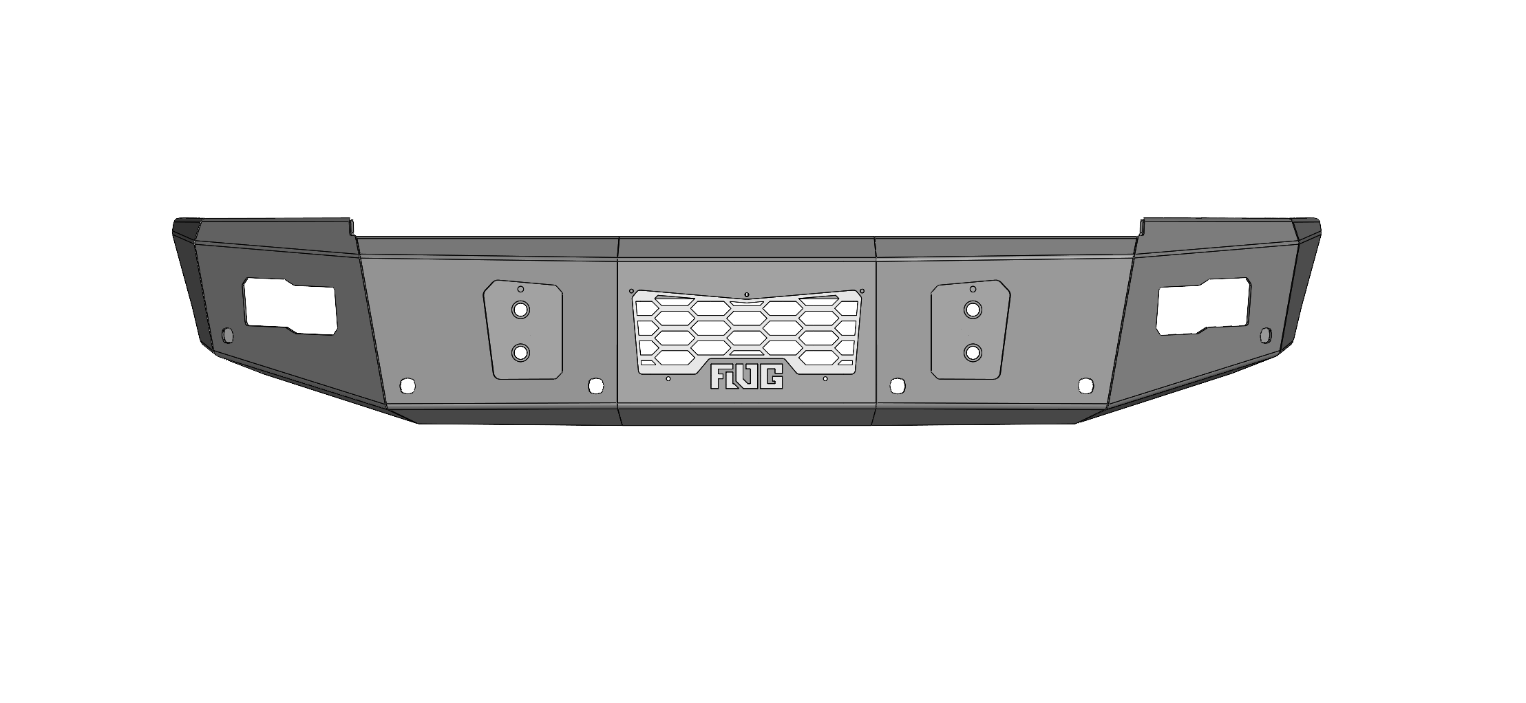Work Demon Series 10-18 Dodge 4500/5500 Front Bumper