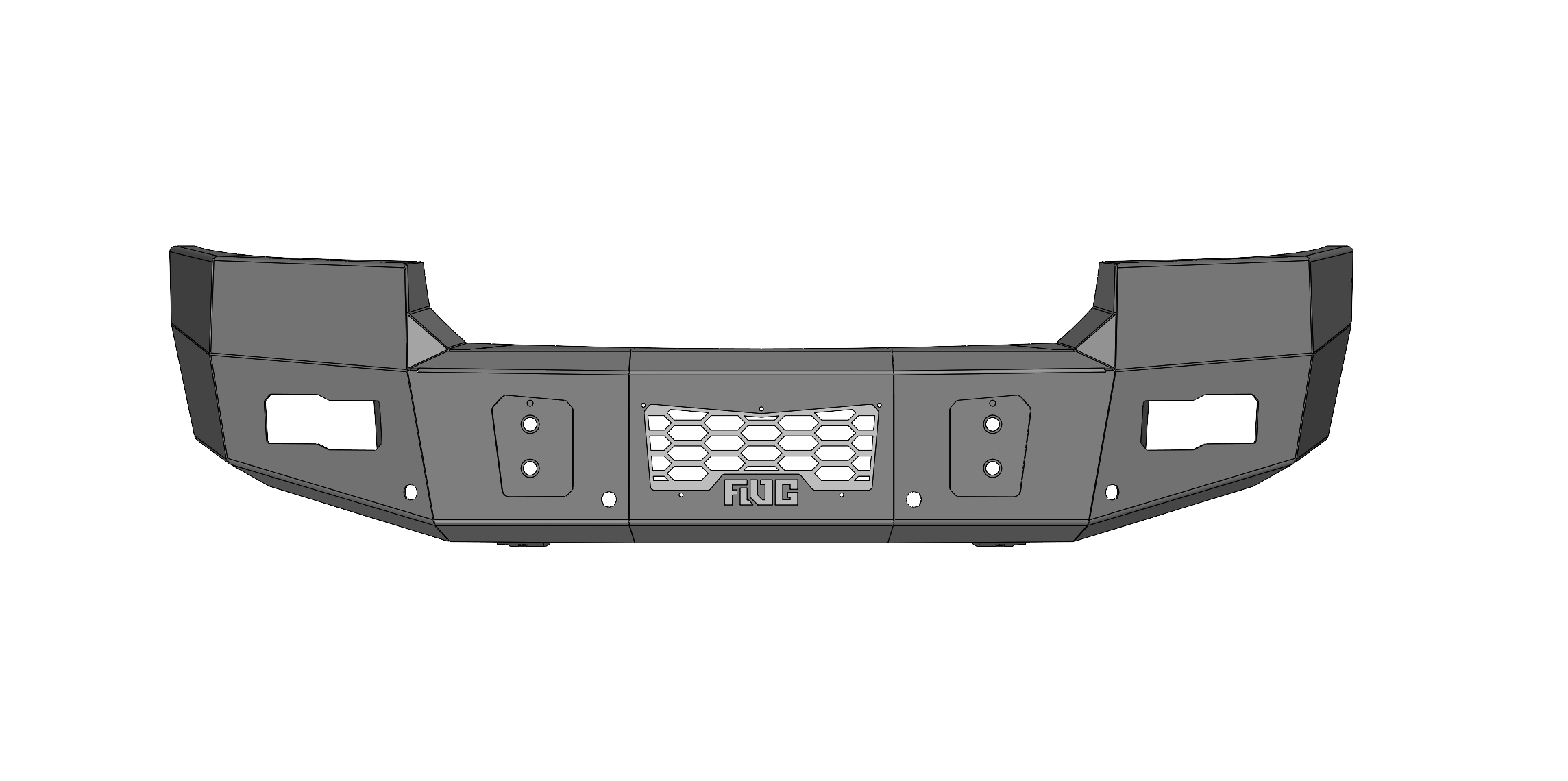 Work Demon Series 08-10 GMC 2500/3500 Front Bumper