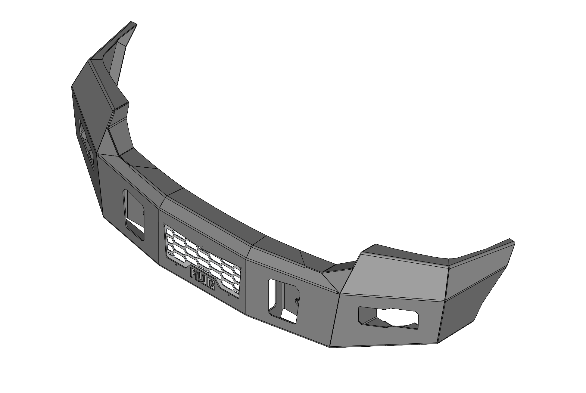 Work Demon Series 05-07 Ford F250/F350 Front Bumper