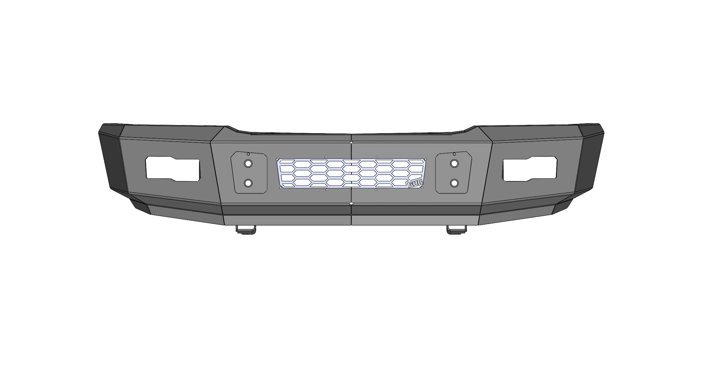 Steel Demon Series 03-07 Chevy 2500/3500 Front Bumper