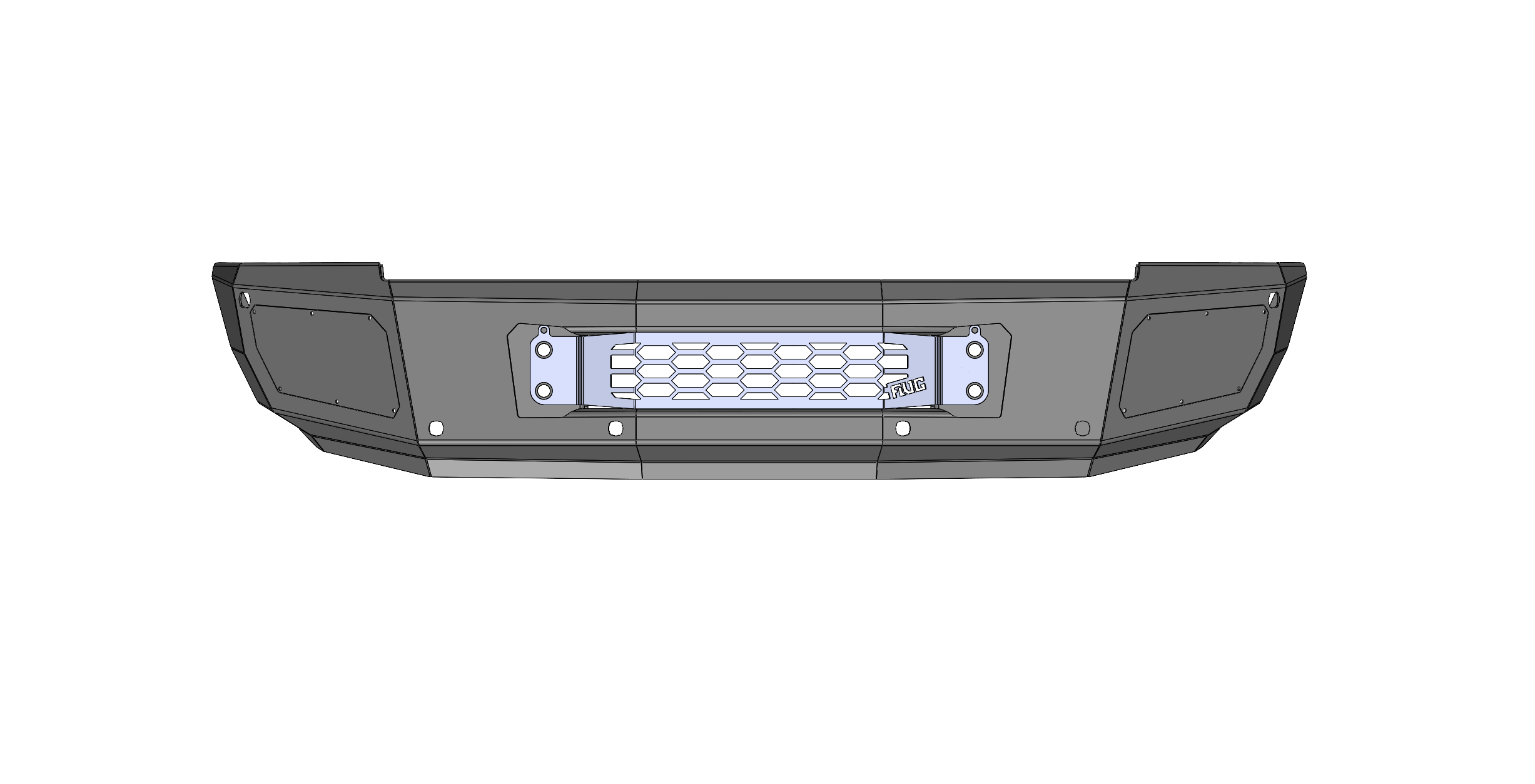 Steel Demon Series 10-18 Dodge 2500/3500 Front Bumper