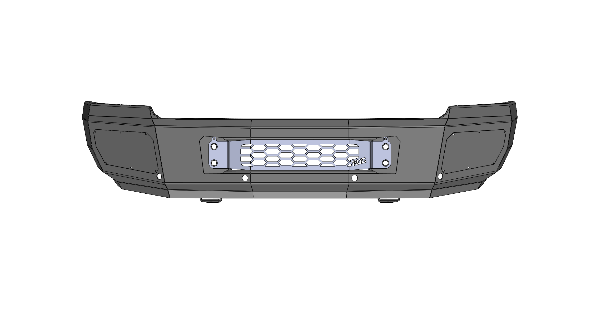 Steel Demon Series 11-14 Chevy 2500/3500 Front Bumper