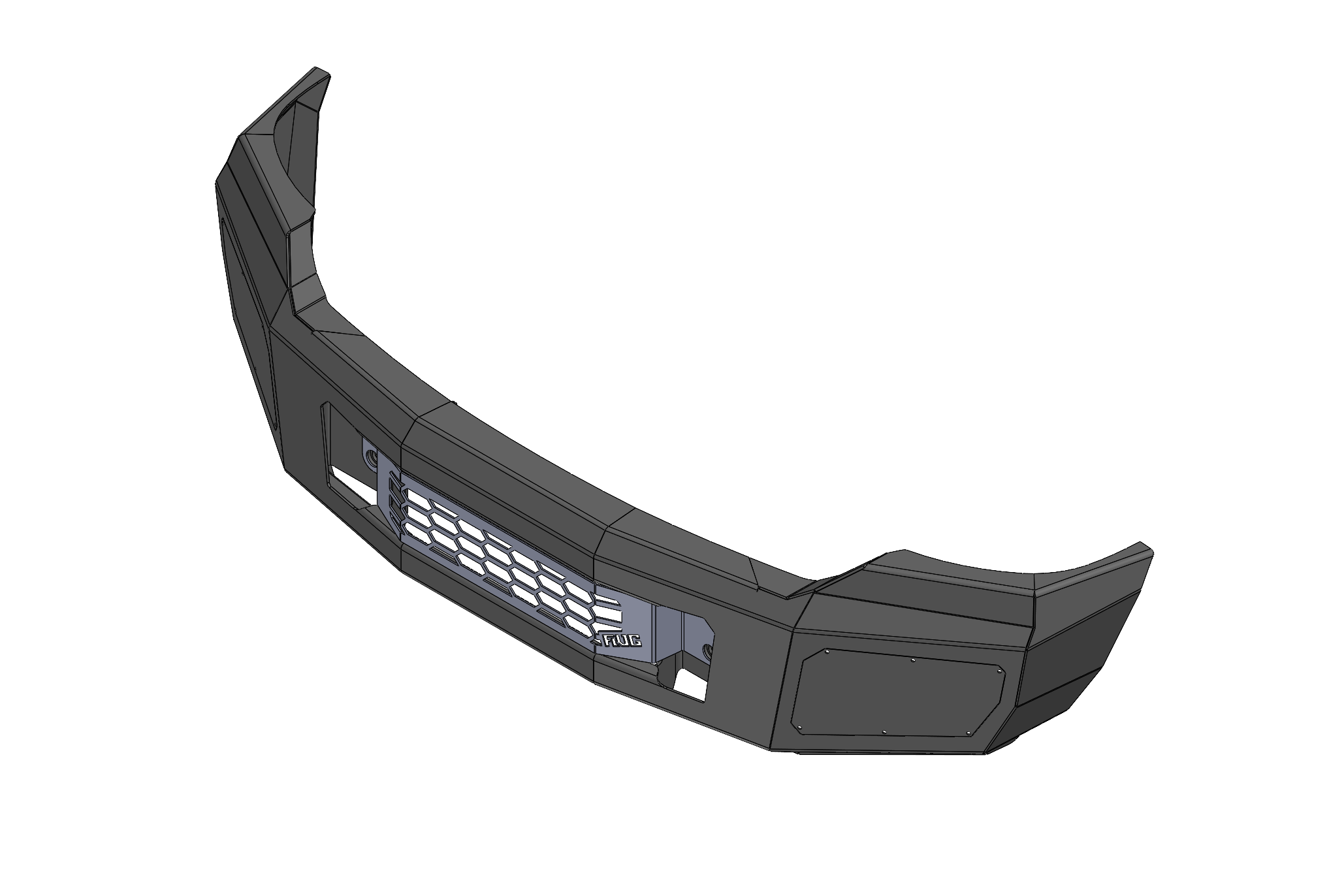 Steel Demon Series 11-16 Ford F-250/350 Front Bumper