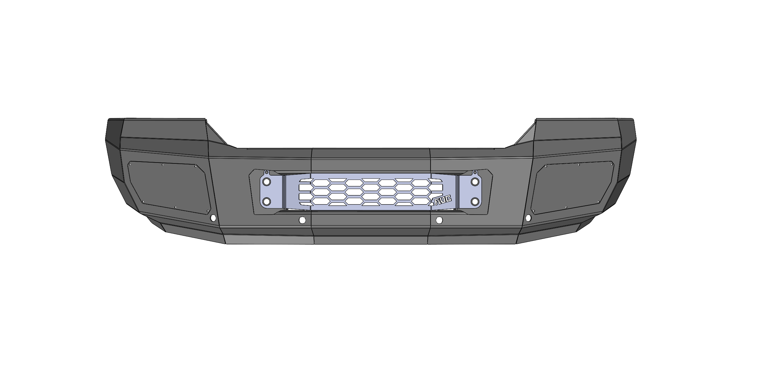 Steel Demon Series 15-19 GMC 2500/3500 Front Bumper