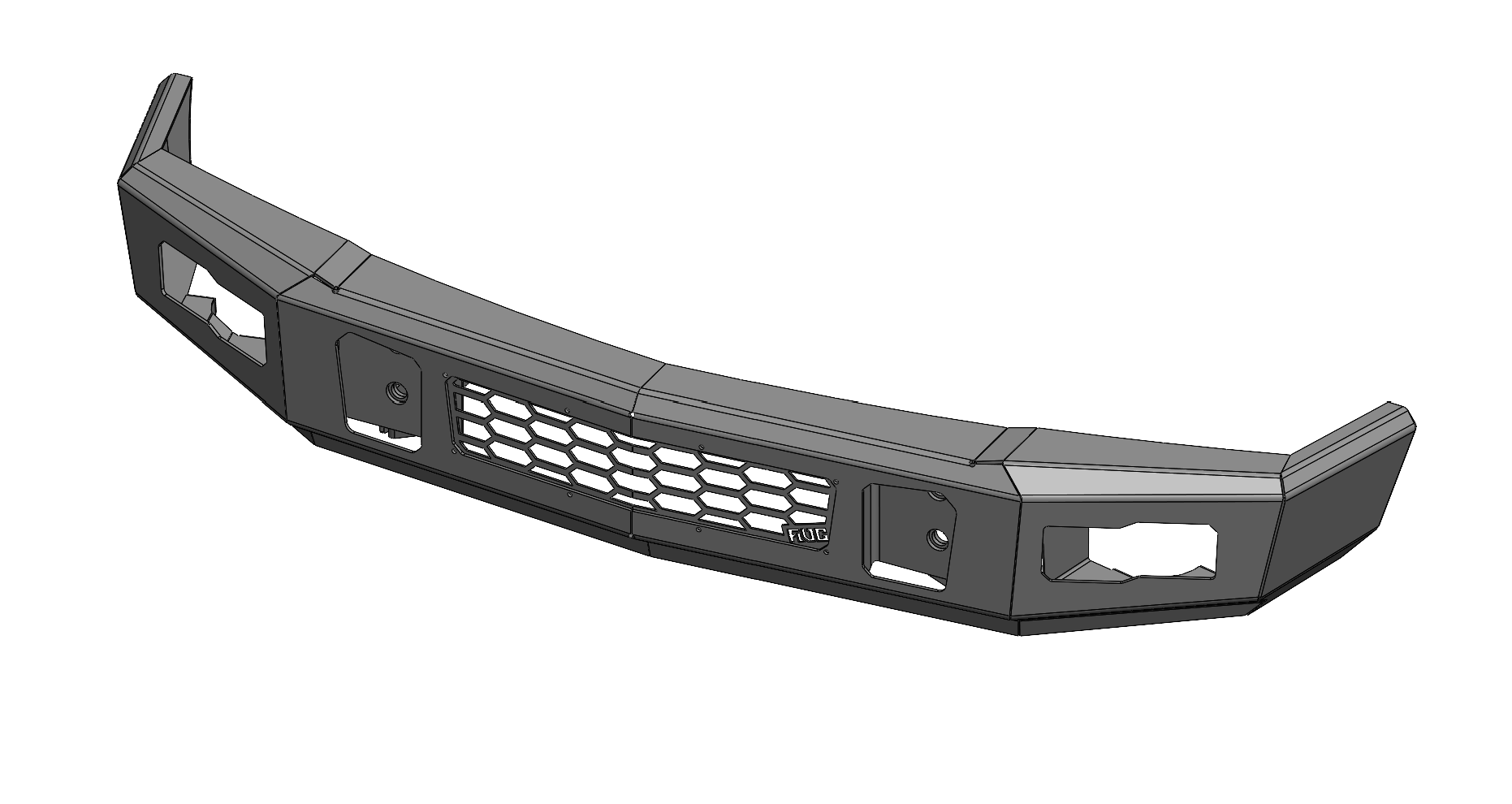 Steel Demon Series 1988-1998 Chevy 1500/3500 Front Bumper