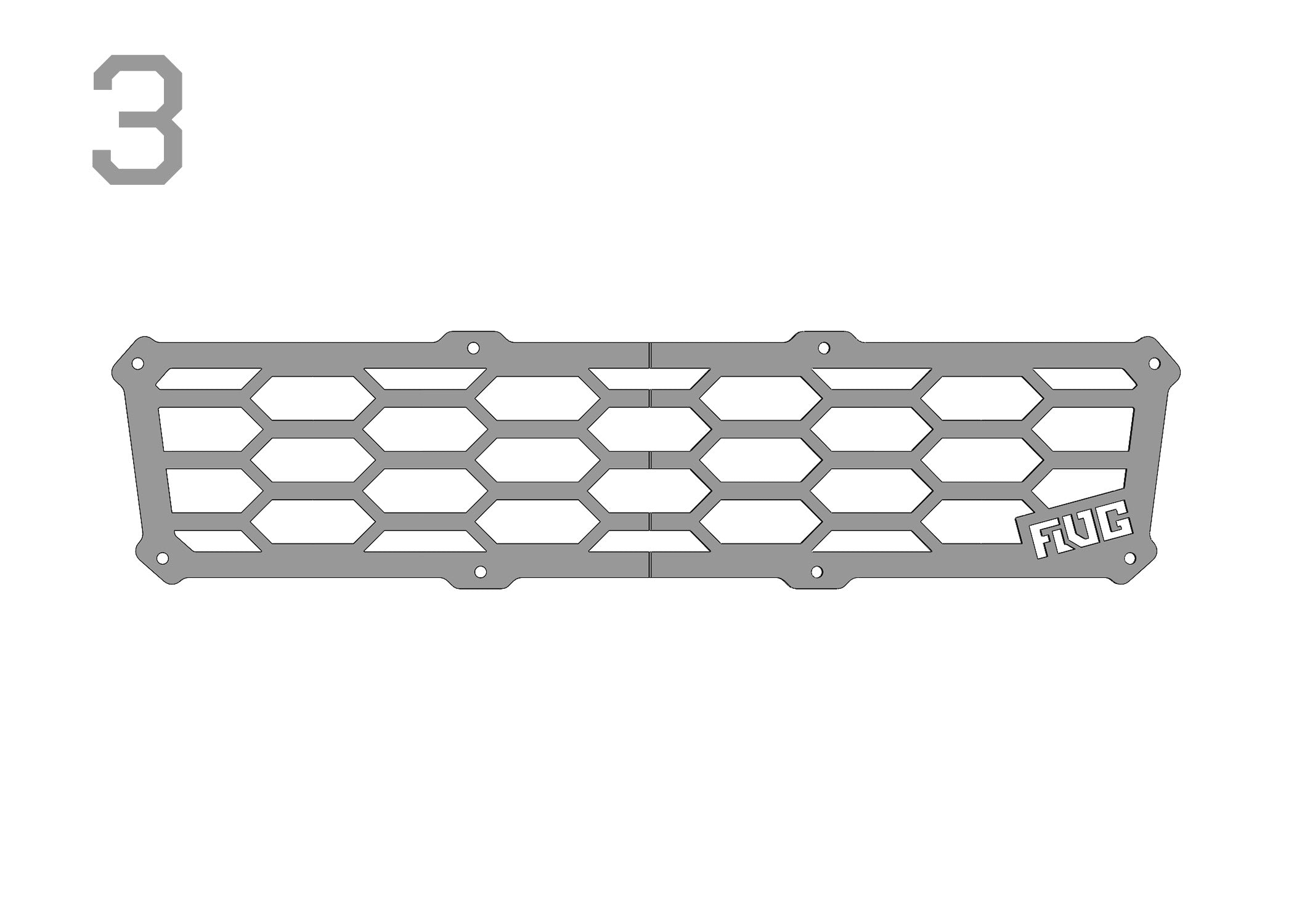 Steel Demon Series 16-18 GMC 1500 Front Bumper