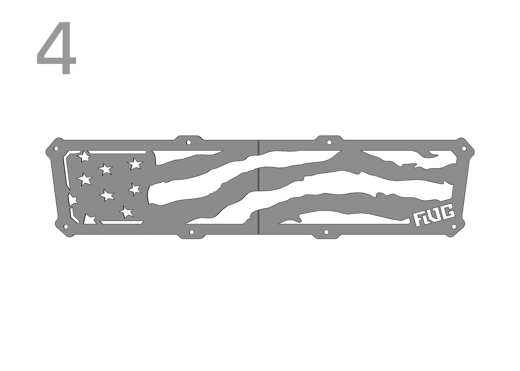 Steel Demon Series 16-18 GMC 1500 Front Bumper