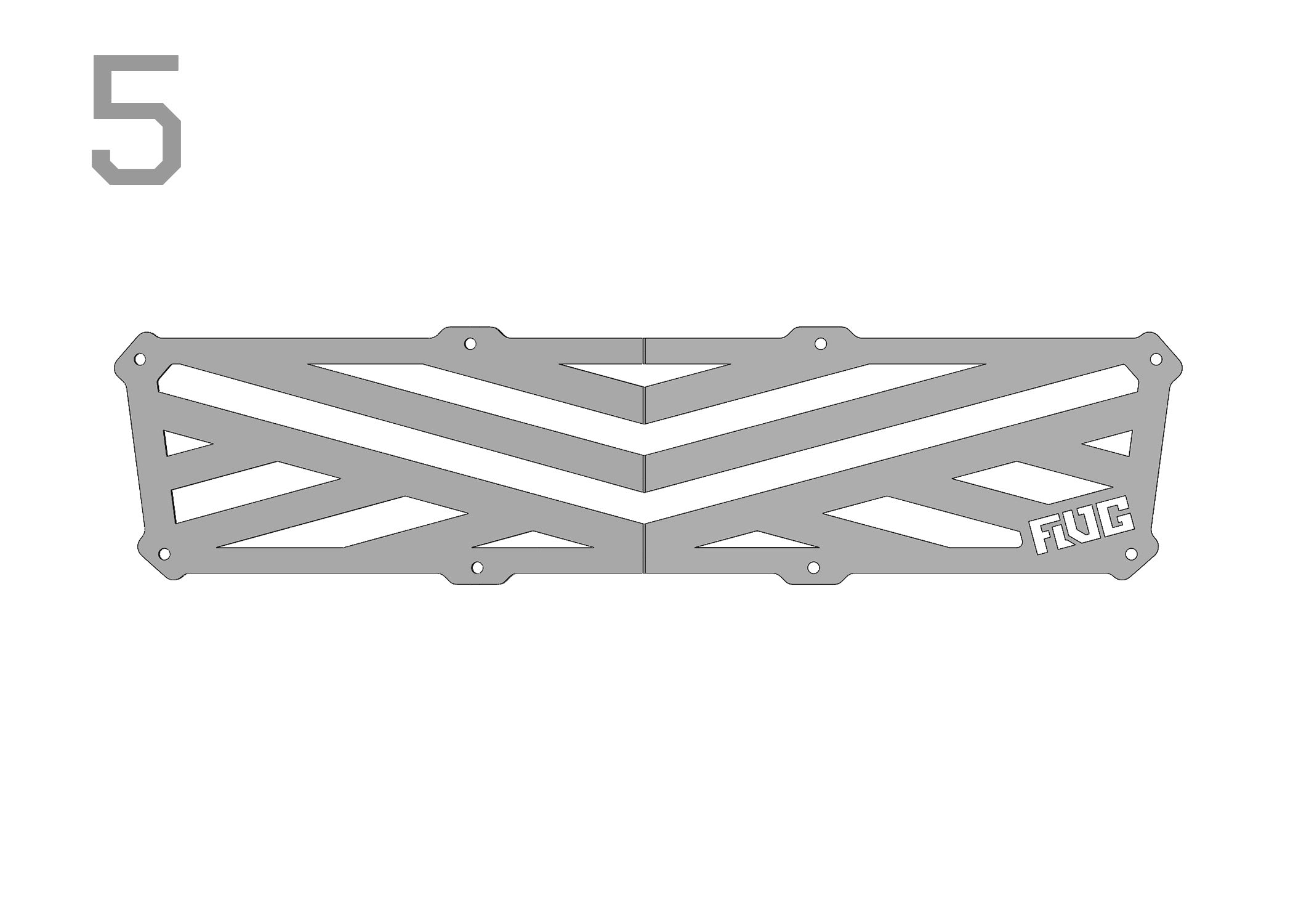 Steel Demon Series 16-18 GMC 1500 Front Bumper