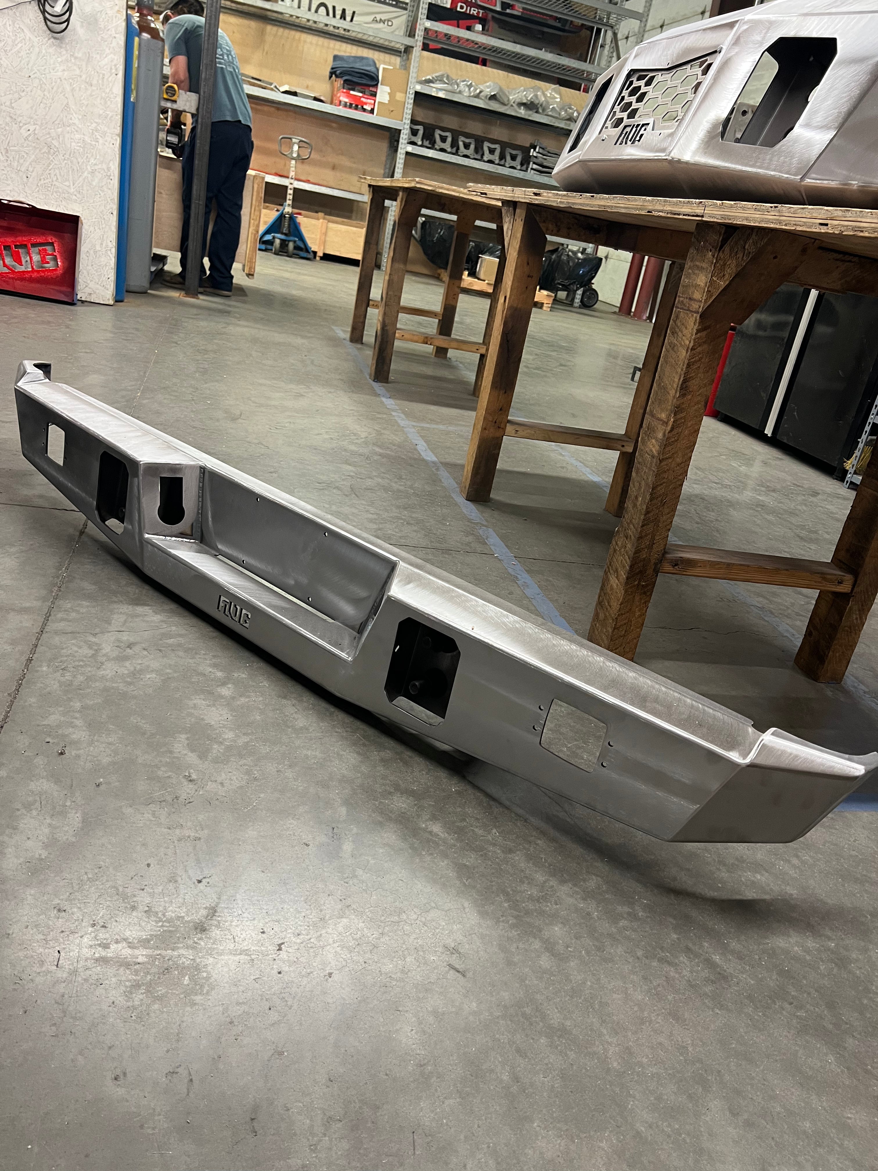 Demon Series 81-87 GMC 1500/3500 Rear Bumper