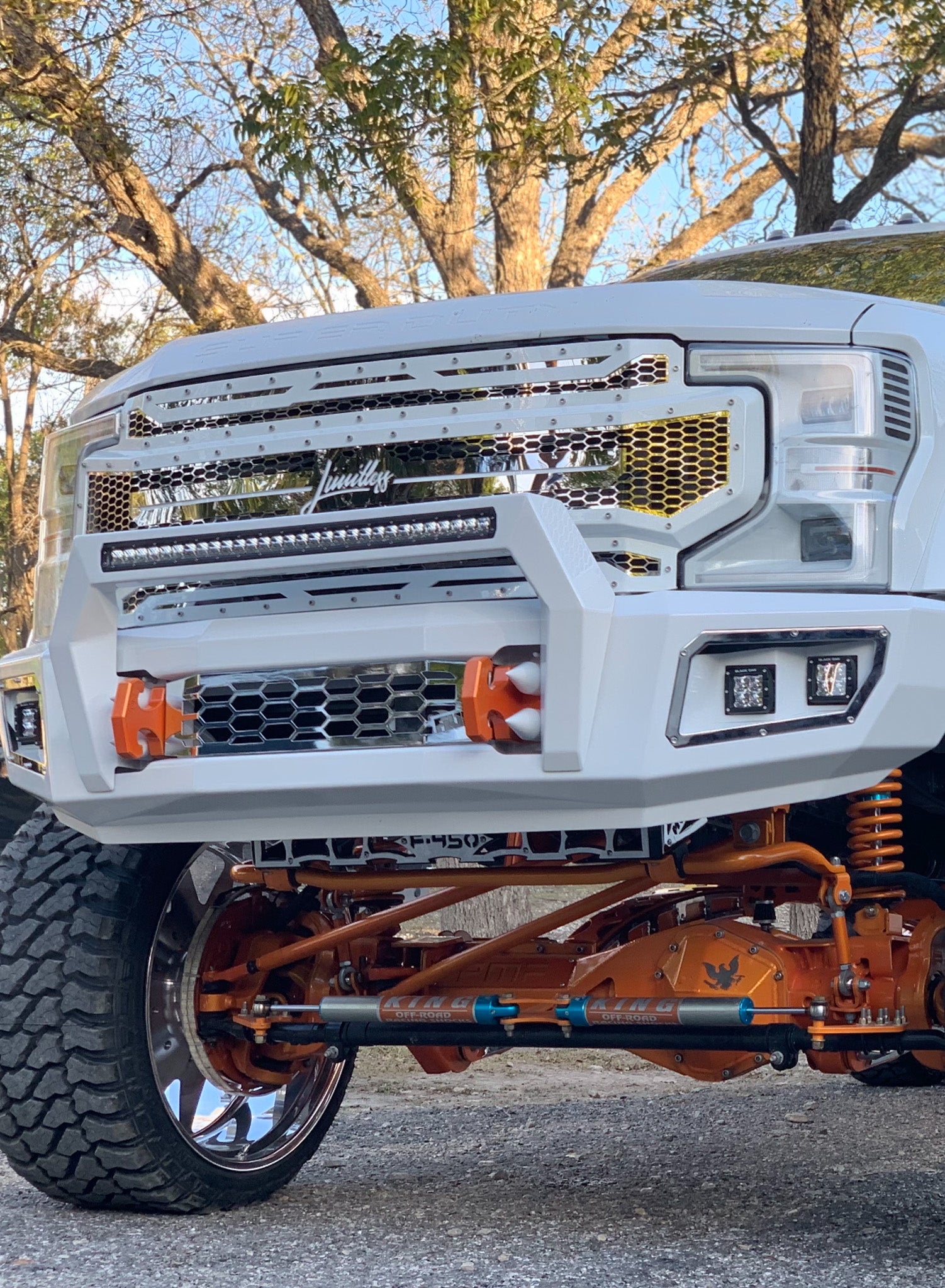 Steel Demon Series 17-19 Ford F-450/550 Front Bumper