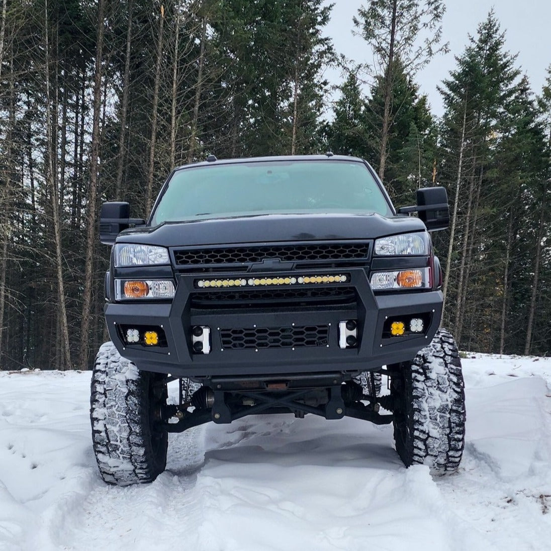 Steel Demon Series 03-07 Chevy 2500/3500 Front Bumper