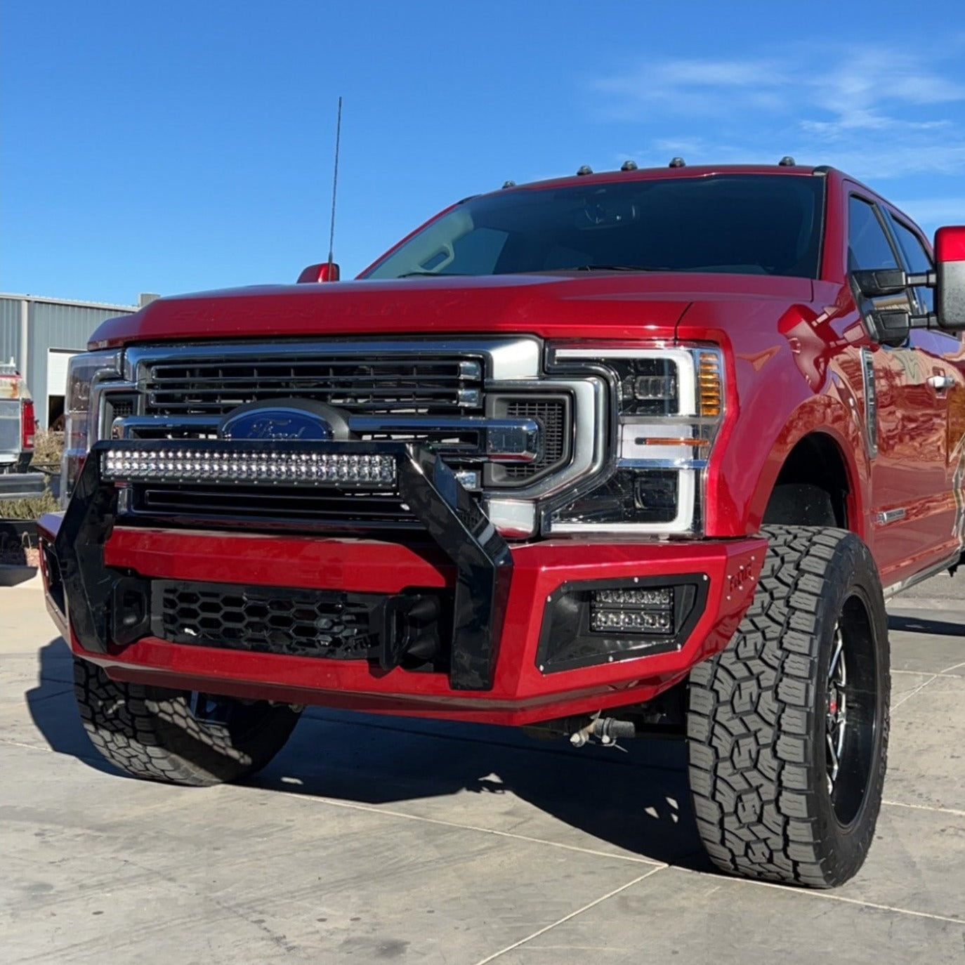 Steel Demon Series 17-19 Ford F-450/550 Front Bumper