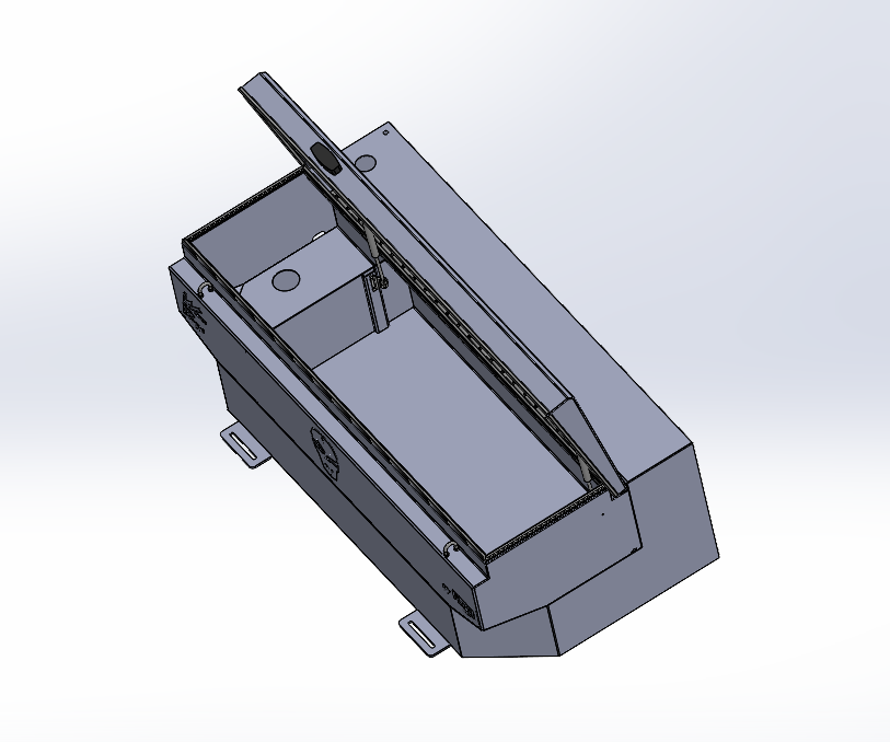 60 Gal. Single Cell Fuel Transfer Tank With Toolbox