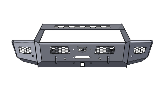 Frontier Series 2010-2018 Ram 2500/3500 Front Bumper - Bull Bar
