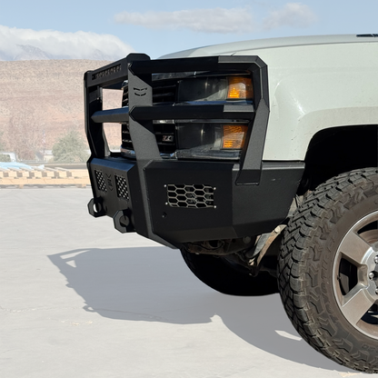 Frontier Series 2015-2019 Chevy 2500/3500 Front Bumper - Full Guard Model