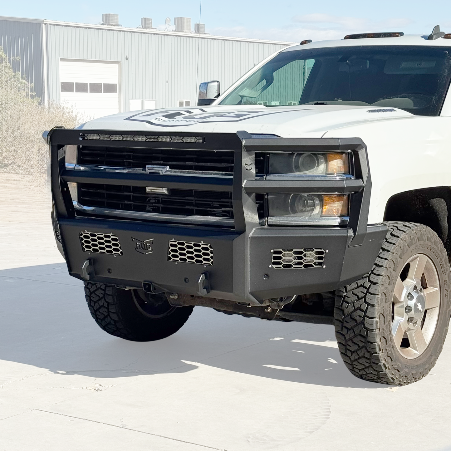 Frontier Series 2015-2019 Chevy 2500/3500 Front Bumper - Full Guard Model