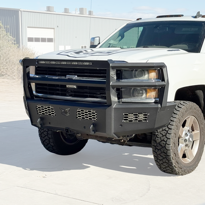 Frontier Series 2015-2019 Chevy 2500/3500 Front Bumper - Full Guard Model