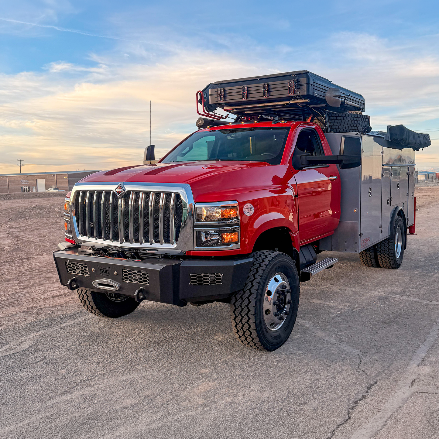 Frontier Series 2019+ Chevy 4500-5500 Front Bumper - Base Model