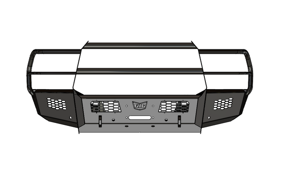 Frontier Series 2019-2024 Ram 4500/5500 Front Bumper - Full Guard
