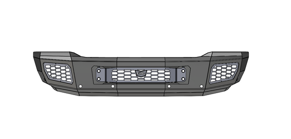 Steel Demon Series 2019-2024 Dodge 2500/3500 Front Bumper