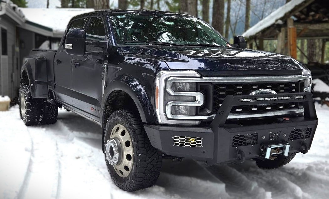 Frontier Series 2023+ Ford F250/F550 Front Bumper - Bull Bar Model