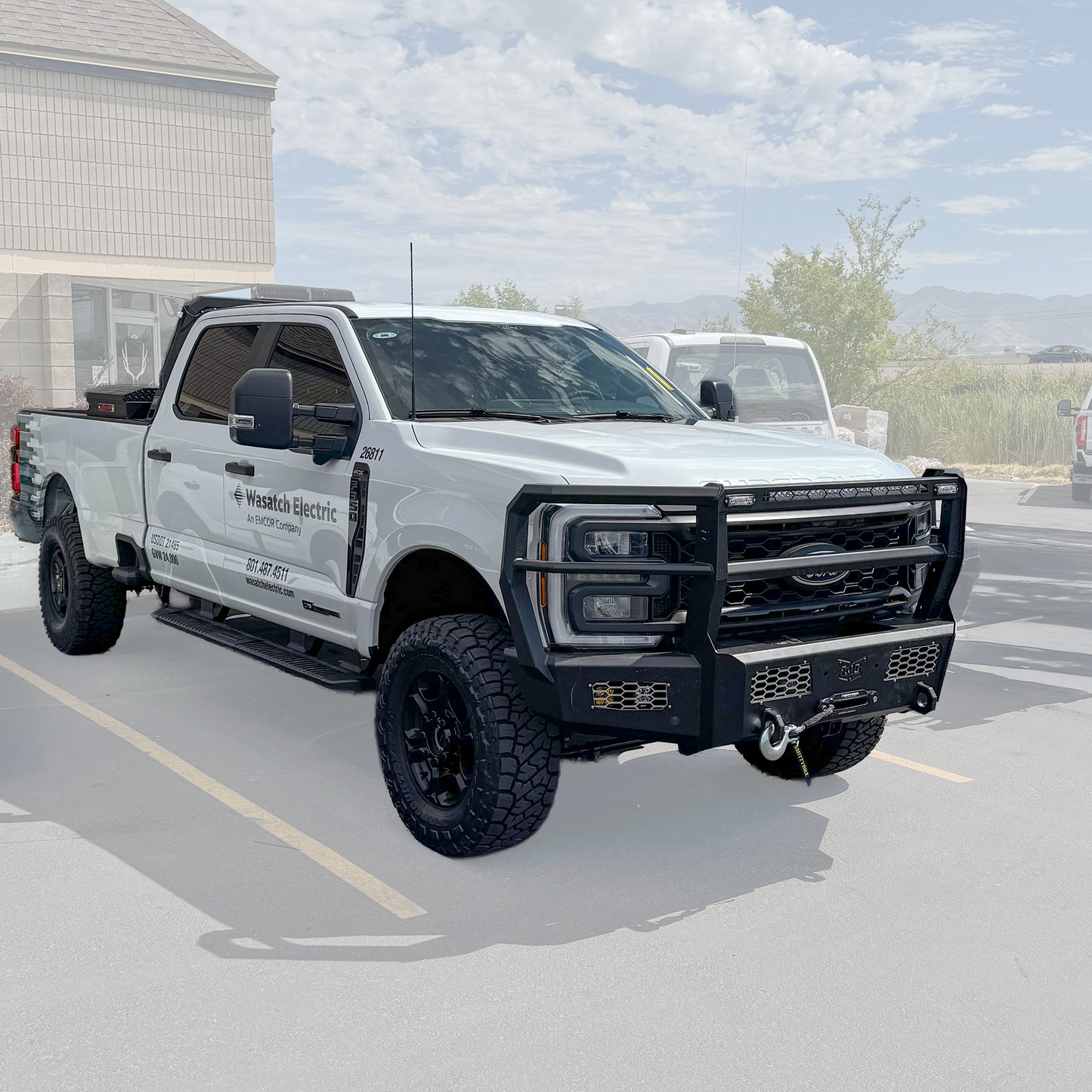 Frontier Series 2023+ Ford F250/F550 Front Bumper - Full Guard Model