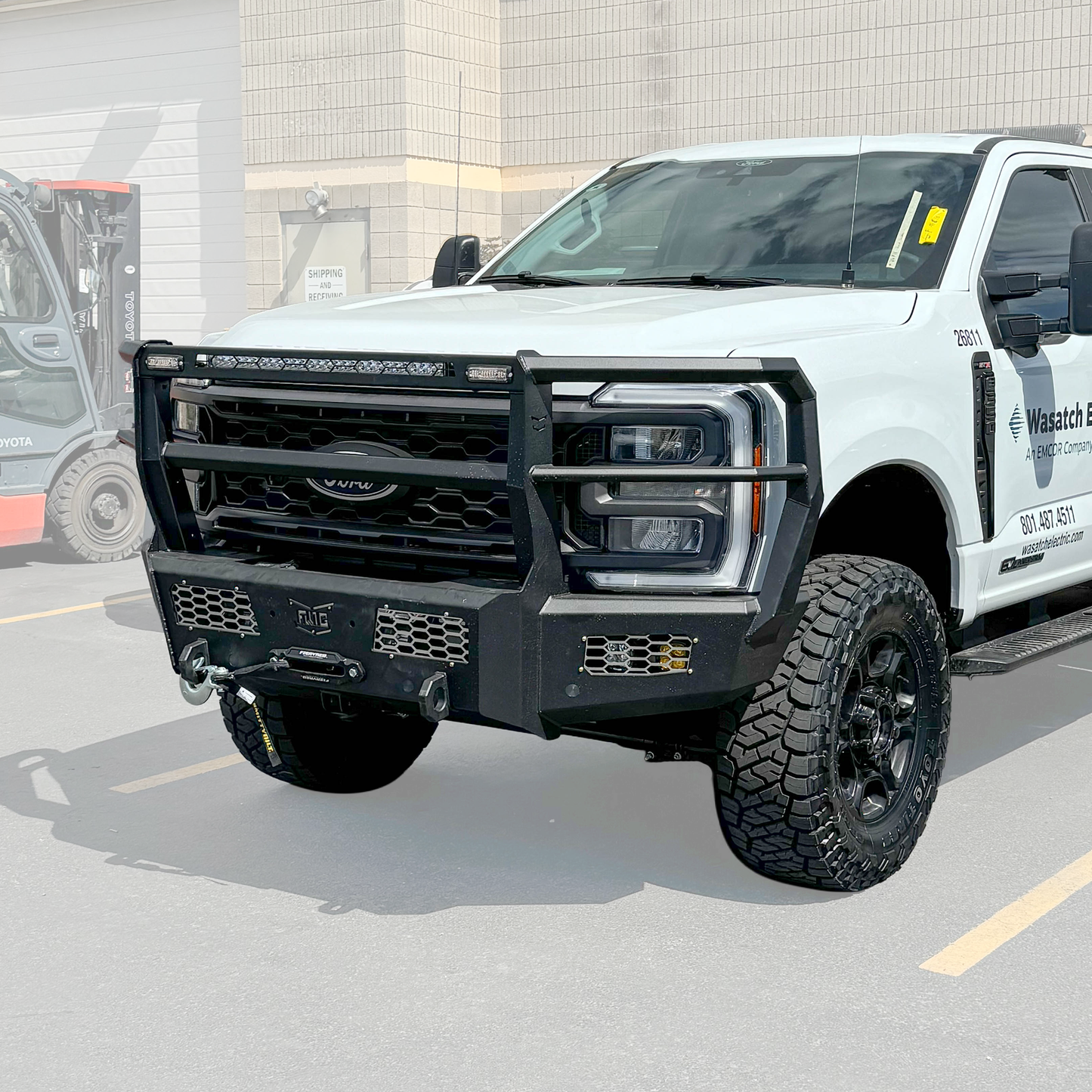Frontier Series 2023+ Ford F250/F550 Front Bumper - Full Guard Model