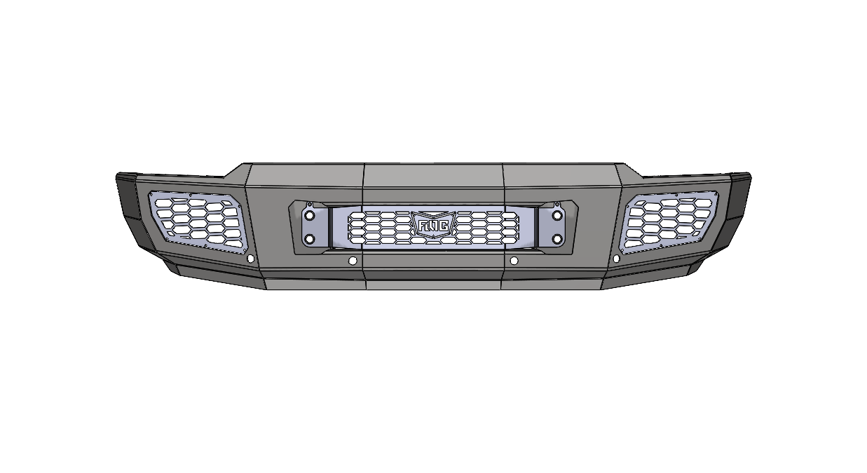Steel Demon Series 2024+ Chevy 2500/3500 Front Bumper