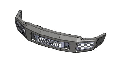 Steel Demon Series 2024+ Chevy 2500/3500 Front Bumper