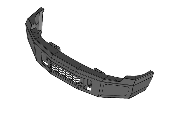 Steel Demon Series 2024+ GMC 2500/3500 Front Bumper