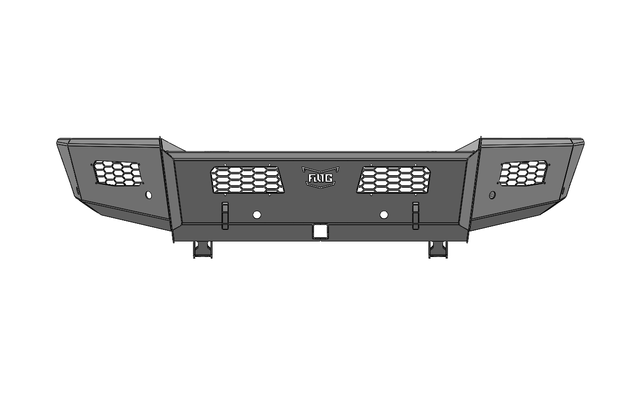 Frontier Series 2019-2024 Ram 2500/3500 Front Bumper - Base