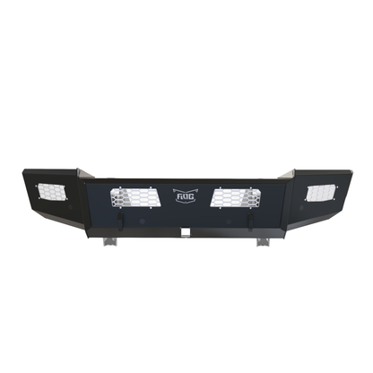Black heavy duty steel RAM 2500 bumper 