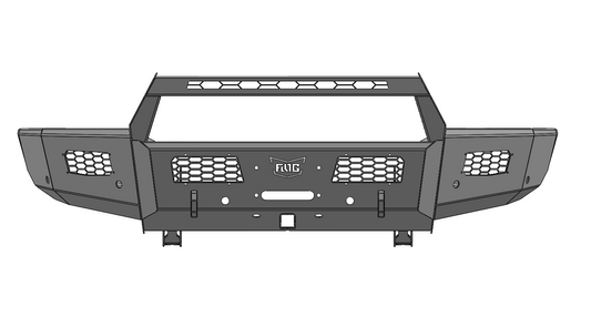 Frontier Series 2025+ Ram 4500/5500 Bull Bar Front Bumper