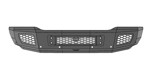 Steel Demon Series 2025+ RAM  4500/5500 Front Bumper